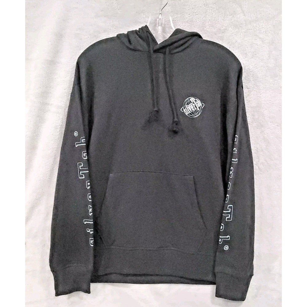 Levi's Sweatshirt Women's Small Silver Tab Hoodie Black light weight Hiking NWT